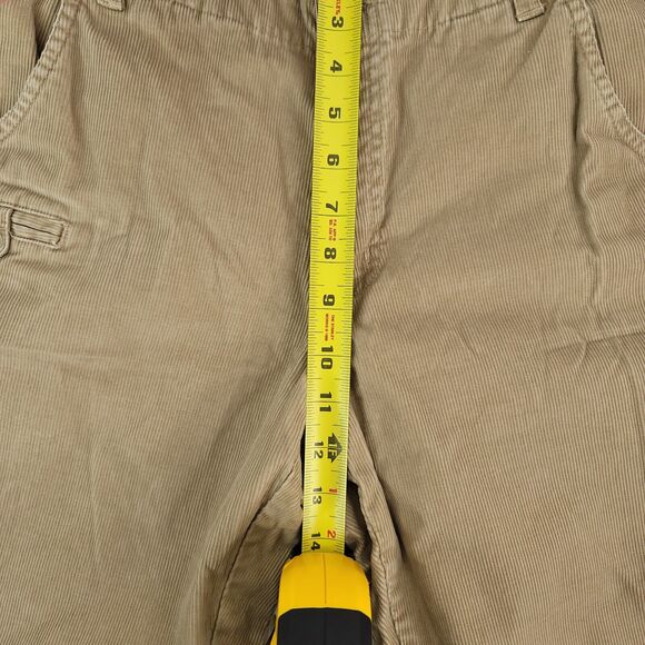 Columbia Pants Womens 8 Regular (30x30) Brown Corduroy Straight Leg Mid-rise - Picture 6 of 7